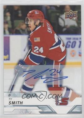 2018-19 Upper Deck CHL - [Base] - Autographs #69 - Ty Smith