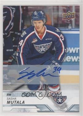 2018-19 Upper Deck CHL - [Base] - Autographs #78 - Sasha Mutala