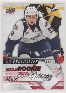 2018-19 Upper Deck CHL - [Base] - Exclusives #333 - Star Rookies - Jean-Luc Foudy /100