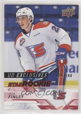 2018-19 Upper Deck CHL - [Base] - Exclusives #348 - Star Rookies - Jack Finley /100