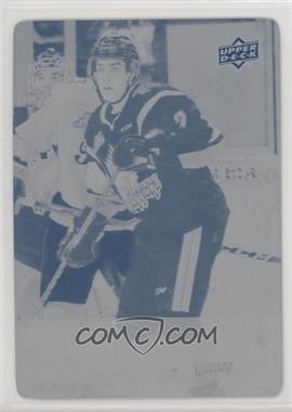 2018-19 Upper Deck CHL - [Base] - Printing Plate Cyan #21 - Josh Brook /1