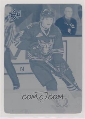 2018-19 Upper Deck CHL - [Base] - Printing Plate Cyan #46 - Alexander Alexeyev /1