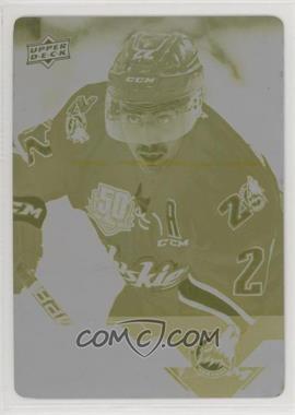 2018-19 Upper Deck CHL - [Base] - Printing Plate Yellow #265 - Peter Abbandonato /1