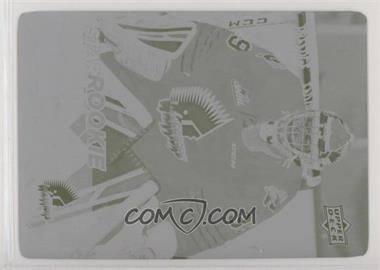 2018-19 Upper Deck CHL - [Base] - Printing Plate Yellow #340 - Star Rookies - Adam Evanoff /1