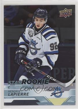 2018-19 Upper Deck CHL - [Base] - Silver #330 - Star Rookies - Hendrix Lapierre