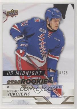 2018-19 Upper Deck CHL - [Base] - UD Midnight #388 - Star Rookies - Michael Vukojevic /25