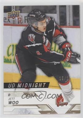 2018-19 Upper Deck CHL - [Base] - UD Midnight #6 - Jett Woo /25