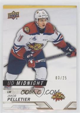 2018-19 Upper Deck CHL - [Base] - UD Midnight #64 - Jakob Pelletier /25