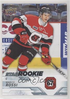 2018-19 Upper Deck CHL - [Base] #338 - Star Rookies - Marco Rossi