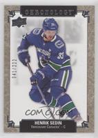 Henrik Sedin #/222