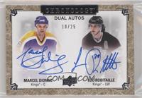 2019-20 Upper Deck Chronology Update - Marcel Dionne, Luc Robitaille #/25