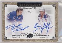 Brad Park, Brian Leetch #/25