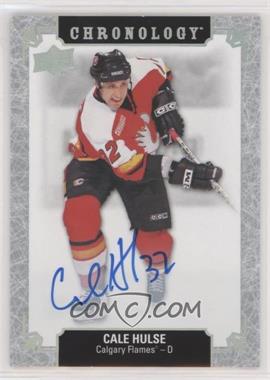 2018-19 Upper Deck Chronology - Franchise History Autographs #FH-CA-CH - Cale Hulse