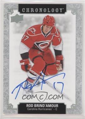 2018-19 Upper Deck Chronology - Franchise History Autographs #FH-CR-RB - Rod Brind'Amour