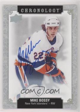 2018-19 Upper Deck Chronology - Franchise History Autographs #FH-NYI-MB - Mike Bossy