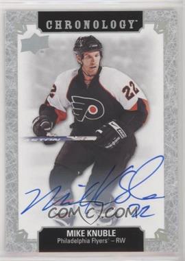 2018-19 Upper Deck Chronology - Franchise History Autographs #FH-PH-MK - Mike Knuble