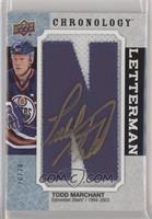 Todd Marchant #/20