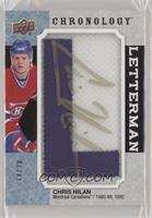 2019-20 Upper Deck Chronology Update - Chris Nilan #/20