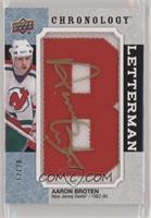 Auto - Aaron Broten #/20