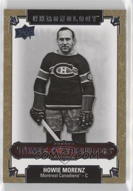 2018-19 Upper Deck Chronology - Time Capsules - Gold Ripped #TC-36 - Howie Morenz /25