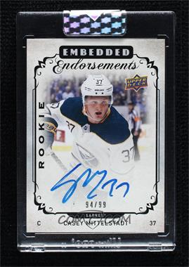 2018-19 Upper Deck Clear Cut - Embedded Endorsements Rookies #EER-CM - 2019-20 Upper Deck Clear Cut Update - Casey Mittelstadt /99 [Uncirculated]