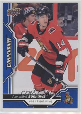 2018-19 Upper Deck Compendium - [Base] - Blue #279 - Alexandre Burrows