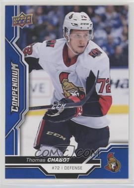 2018-19 Upper Deck Compendium - [Base] - Blue #287 - Thomas Chabot