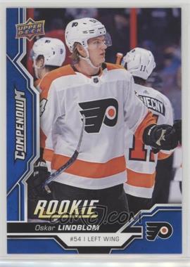 2018-19 Upper Deck Compendium - [Base] - Blue #445 - Rookies - Oskar Lindblom