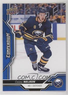 2018-19 Upper Deck Compendium - [Base] - Blue #497 - Casey Nelson