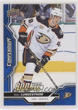 2018-19 Upper Deck Compendium - [Base] - Blue #813 - Rookies - Isac Lundestrom