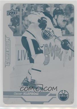 2018-19 Upper Deck Compendium - [Base] - Printing Plate Cyan #156 - Oscar Klefbom /1