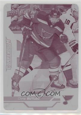 2018-19 Upper Deck Compendium - [Base] - Printing Plate Magenta #332 - Chris Butler /1