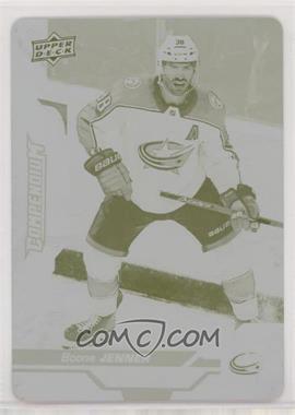 2018-19 Upper Deck Compendium - [Base] - Printing Plate Yellow #552 - Boone Jenner /1