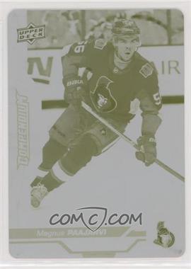 2018-19 Upper Deck Compendium - [Base] - Printing Plate Yellow #684 - Magnus Paajarvi /1