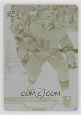 2018-19 Upper Deck Compendium - [Base] - Printing Plate Yellow #772 - Nick Holden /1