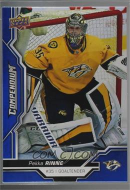 2018-19 Upper Deck Compendium - SP Achievements - Blue #SP7 - Pekka Rinne