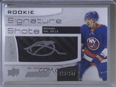2018-19 Upper Deck Engrained - Rookie Signature Shots #RSS-MD - Michael Dal Colle /249