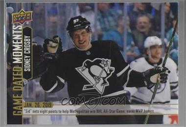 2018-19 Upper Deck Game Dated Moments - [Base] #52 - (Jan. 26, 2019) - Crosby Wins His First Career NHL® All-Star Game MVP Trophy