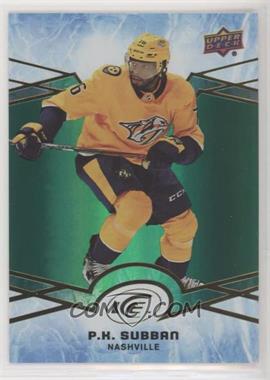 2018-19 Upper Deck Ice - [Base] - Green #27 - P.K. Subban