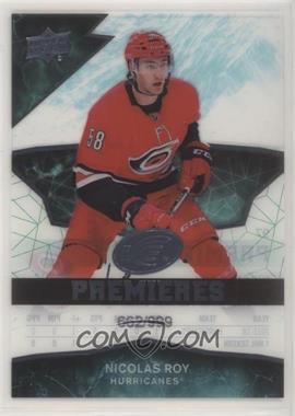 2018-19 Upper Deck Ice - [Base] #97 - Level 4 - Ice Premieres - Nicolas Roy /999