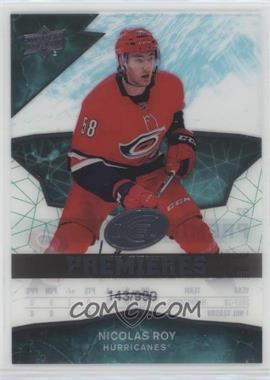 2018-19 Upper Deck Ice - [Base] #97 - Level 4 - Ice Premieres - Nicolas Roy /999