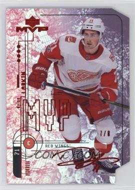 2018-19 Upper Deck MVP - 1998-99 20th Anniversary Tribute - Colors & Contours Purple #7 - Dylan Larkin /8