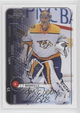 2018-19 Upper Deck MVP - 1998-99 20th Anniversary Tribute - Silver Script #59 - Pekka Rinne