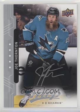 2018-19 Upper Deck MVP - [Base] - Silver Script #105 - Joe Thornton