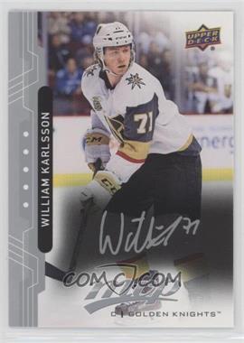 2018-19 Upper Deck MVP - [Base] - Silver Script #153 - William Karlsson