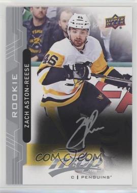 2018-19 Upper Deck MVP - [Base] - Silver Script #236 - High Series Rookies - Zach Aston-Reese