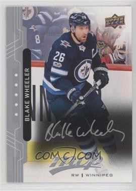 2018-19 Upper Deck MVP - [Base] - Silver Script #65 - Blake Wheeler