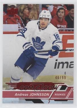 2018-19 Upper Deck Overtime - [Base] - Red Foil #177 - Andreas Johnsson /99