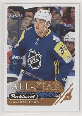 2018-19 Upper Deck Parkhurst - [Base] - Bronze #313 - All-Stars - Auston Matthews