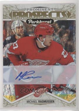 2018-19 Upper Deck Parkhurst - Prominent Prospects - Gold Autographs #PP-11 - Michael Rasmussen